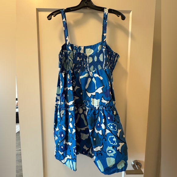 Rhode for Target - blue printed, spaghetti strap dress size L - Picture 3 of 3